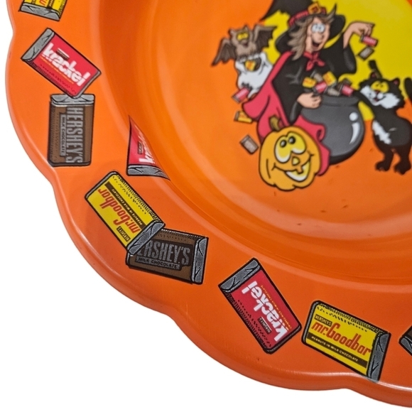 Vintage Hershey's Chocolate Halloween Candy Dish Serving Bowl - Picture 2 of 7